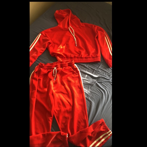 Tennis glam set - Red/White - Picture 3 of 3